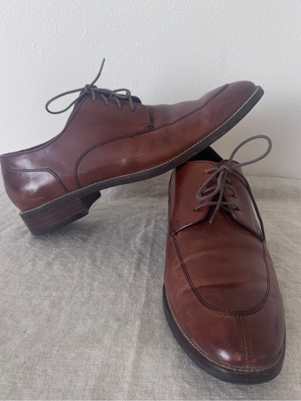 Cole Haan Men's Lenox Hill Split-Toe Oxfords Leather Dress Shoes